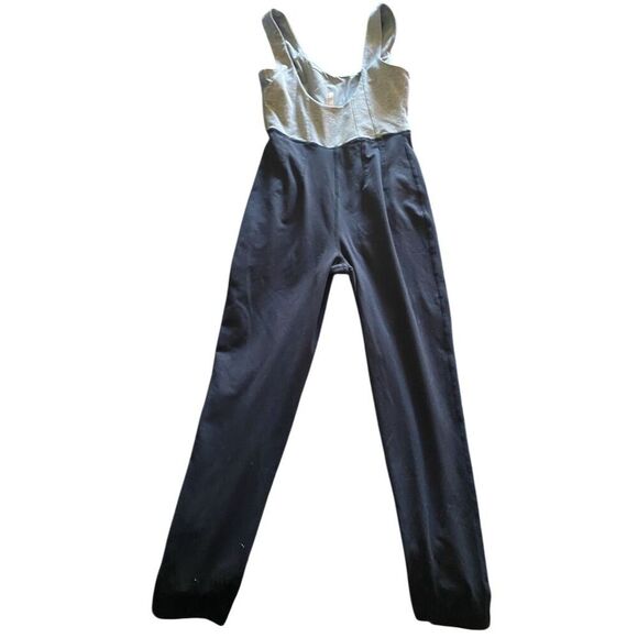 Free People Movement Women's M Gray/Black Colorblock Athletic Jumpsuit - Picture 4 of 4